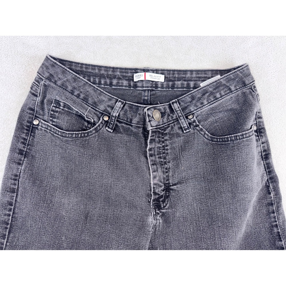 RIDER Jeans 30X29 By LEE Women's 10 Petite (Black) Relax For Straight Leg 10P - Picture 3 of 6